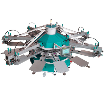 自动旋转式纺织印花机